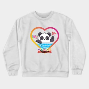 LOVE You HAPPY Valentine Crewneck Sweatshirt